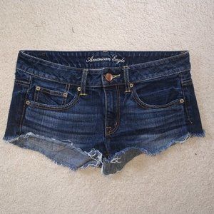 American Eagle women's distressed jean shorts